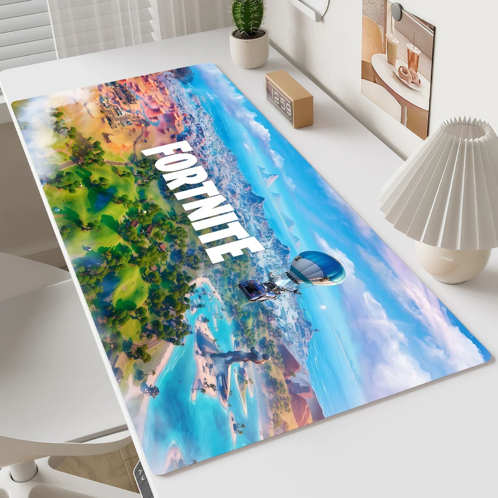 Mouse Pad Non-slip Lockedge Office Student Game F-FORTNITE Gaming Shooting Survival Thickened Large Writing Cushion MousePad