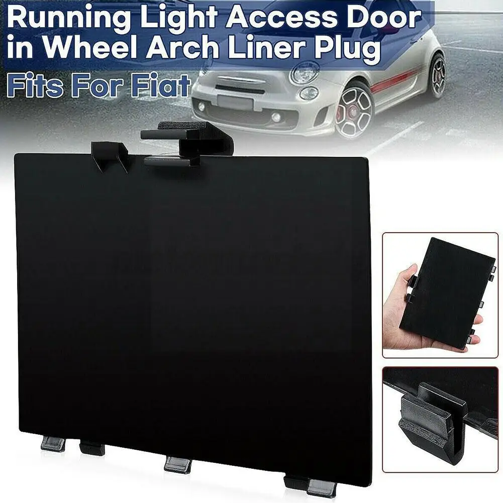 For 71752114 Fiat 500 2007 Wheel Eyebrow Daytime Running Lamp Entrance Pad Maintenance Parts Inlet Light Cover Auto Repair G0M9