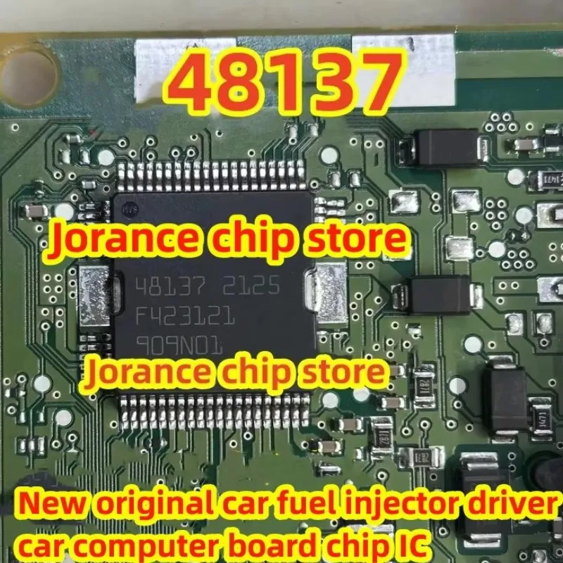 48137 HQFP64 Brand New Original Car Engine Computer Board Fuel Injection Driver Chip
