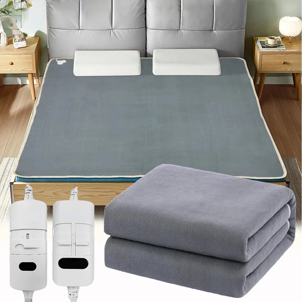 بطانية كهربائية 220 فولت بطانية تدفئة كهربائية سرير ساخن لوحة التدفئة الكهربائية للسرير فراش حراري بطانية تسخين كهربائي
