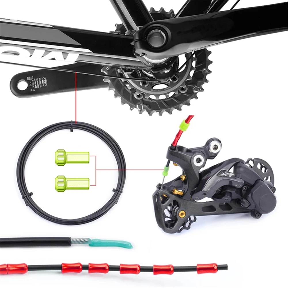 MTB Road Bike Shift Cable Catheter Bicycle Slick Oil Tube Pipe Brake Line Brake Inner Cable Lube Liner Housing Brake