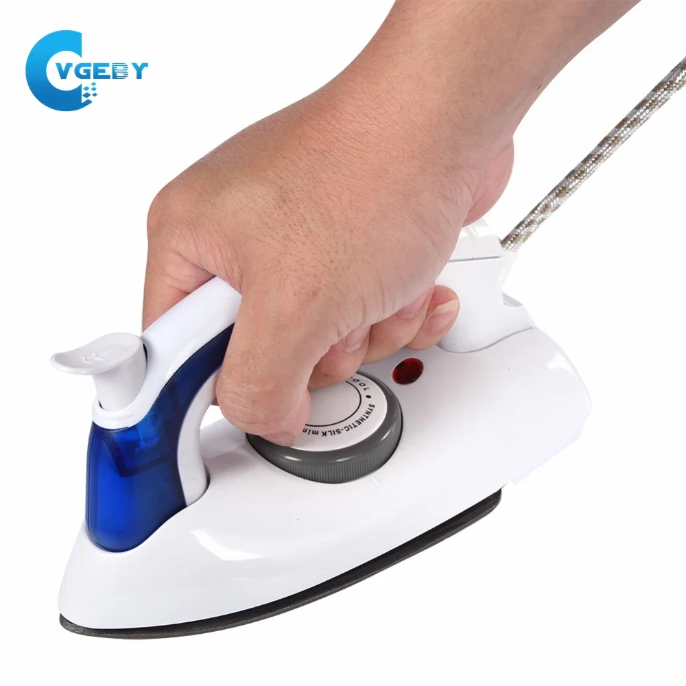 Electric Steam Iron Steamer Travel Iron with Temperature Control US EU Plug