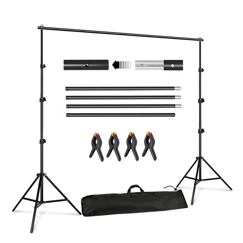 

2.6 * 3m adjustable background bracket photography video studio back drop bracket