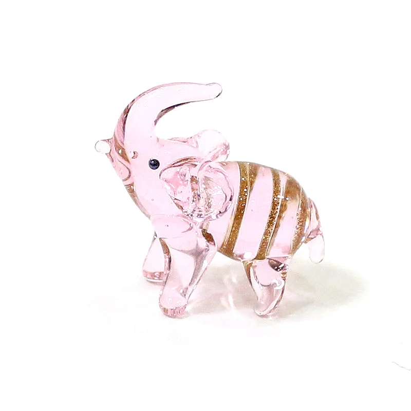 Kawaii winzige Tier ornamente niedliche Miniatur-Elefanten statue Handwerk für DIY Home Desktop Kinderzimmer Feen garten Mikro landschaft Dekoration Zubehör – Detail 7