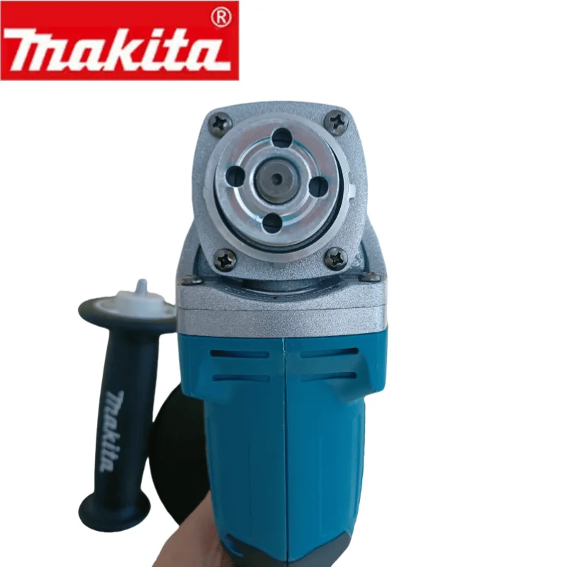 Imagem -04 - Makita Recarregável Ângulo Moedor Multi-função Máquina de Polimento de Ângulo Dga404 100 125 mm