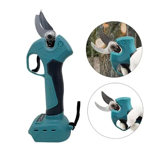 18V Cordless Brushless Electric Pruning Shears Garden Branch Cutter Cuts branches, garden plants, cloth or cable depending on