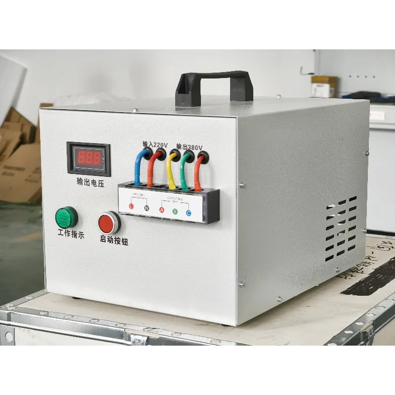 AC Motor Voltage Converter 50KVA Customized 220V To 240V 30A Single To Three Phase For Air Conditioner Motor Power Supply