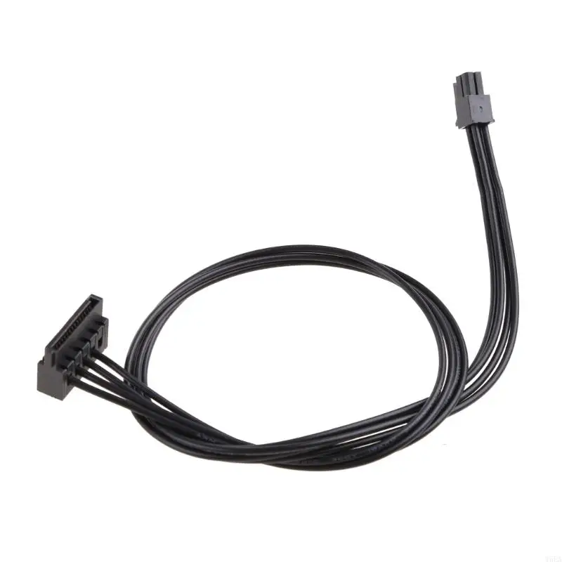 T5EA 메인 보드 인터페이스 소형 4핀-SATA SSD 전원 공급 장치 케이블 35.5CM 케이블 미니 4핀 회전 단일 전원 공급 장치