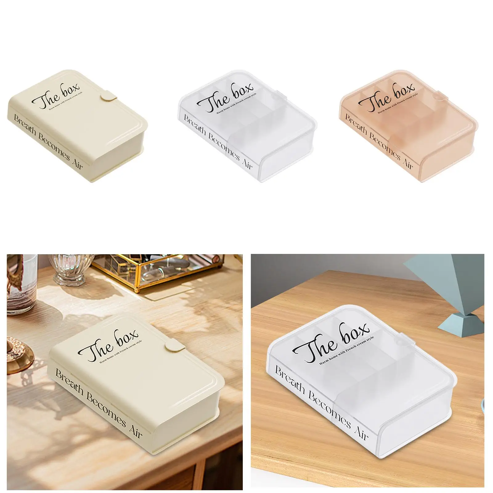 منظم تخزين سلك كابل الشاحن مع 8 حجرات مع أشرطة تخزين #6