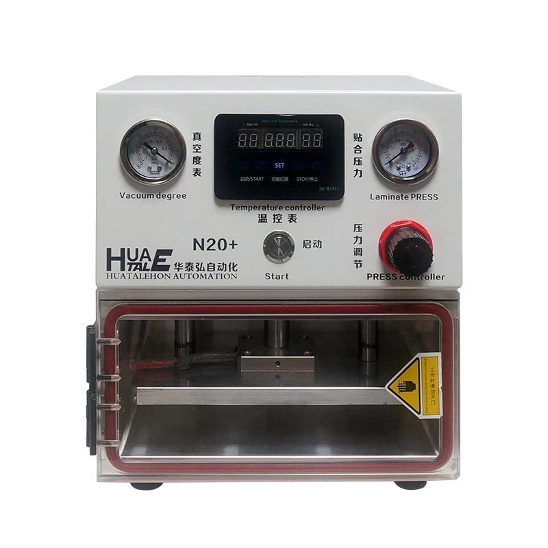 LY N20+ MINI LCD Laminating Machine OCA Laminator for Repair Mobile Phone Flat Edge Touch Screen  Max 10 Inch 220V 110V 1500W