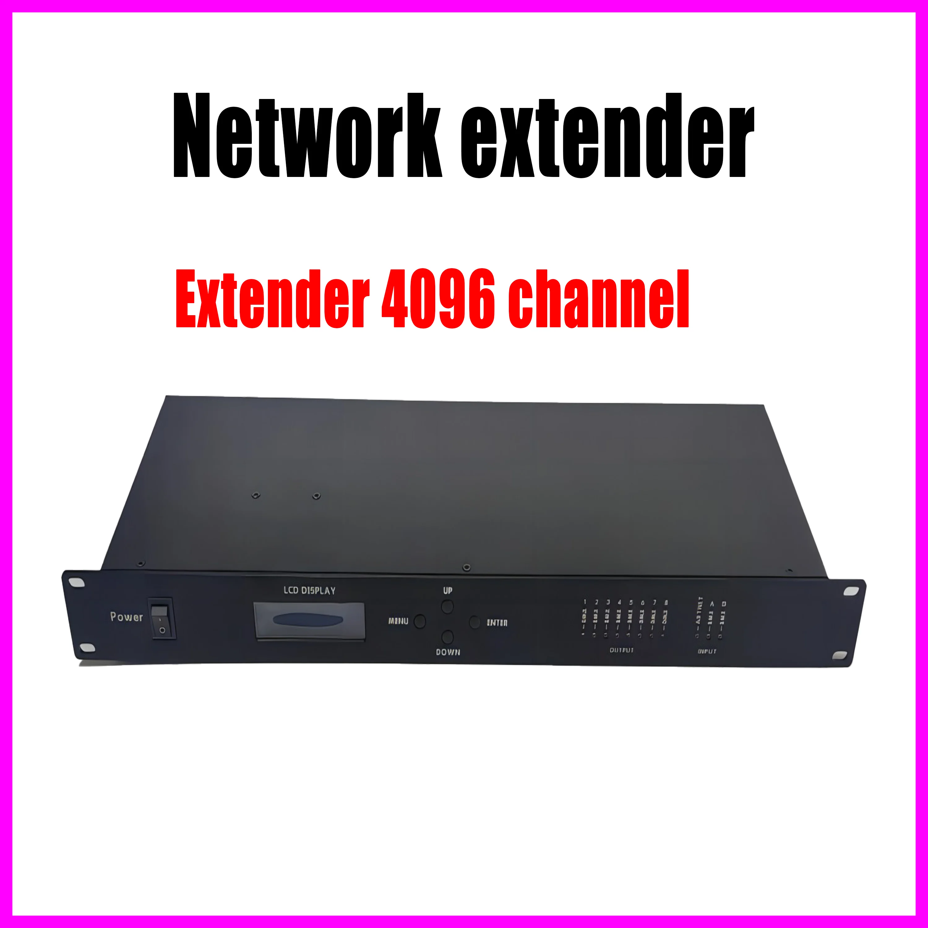 AETNET DMX 8 Network extender 4096 Channel DMX512 Titan console Grand MA console