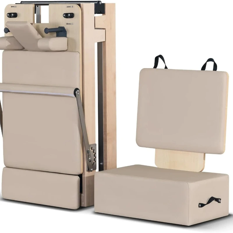 

Hot Products Maple Folding Reformer Pilates Equipment Folding Reformer Bed