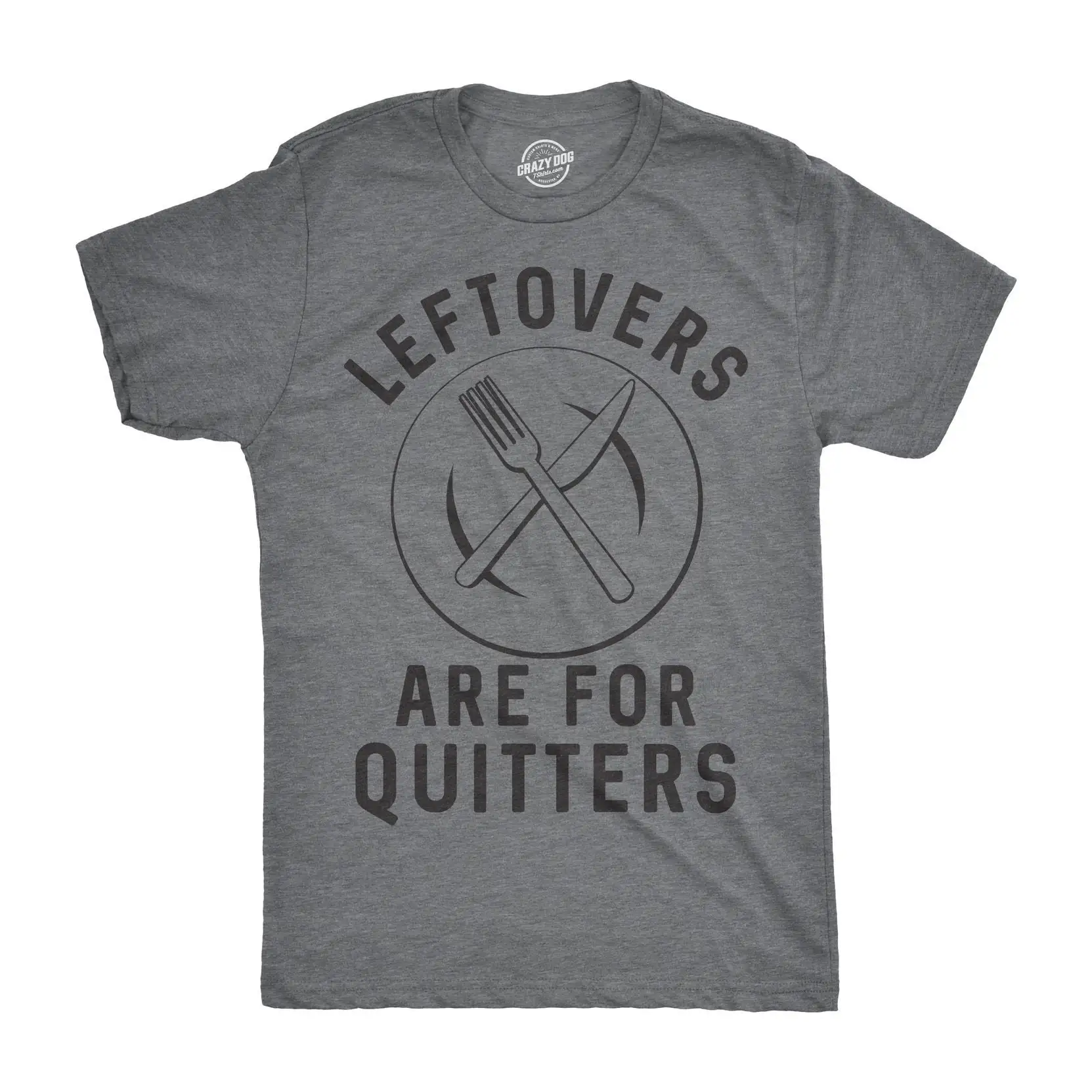 Thanksgiving T Shirt Funny Christmas Sarcastic Xmas Dad Family Leftovers Are For Quitters Holidays