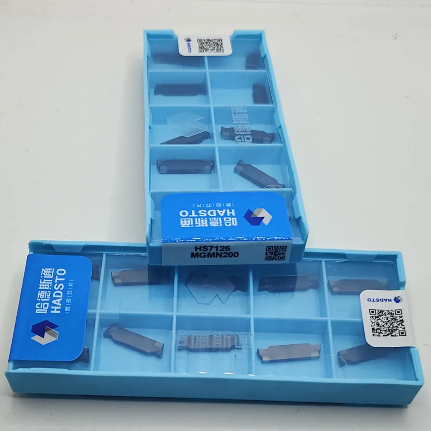 MGMN200 HS7125/MGMN200 HS7225 MGMN200 2.0mm MGMN HADSTO CNC carbide inserts Cut off Slotting inserts Fine ground inserts