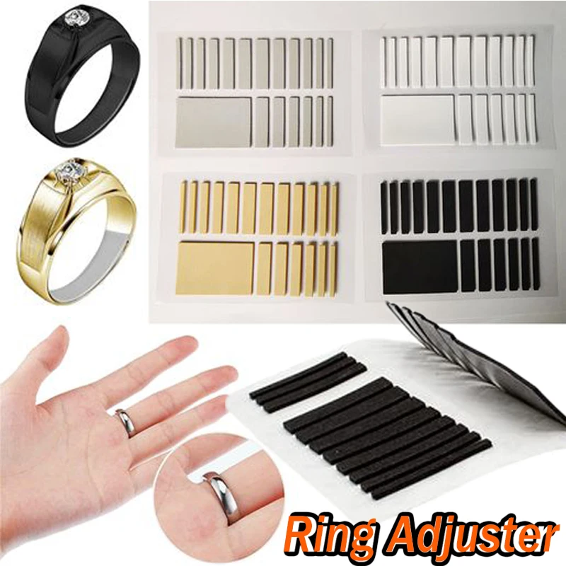 18 Stuks Transparante Ring Binnenmaat Aanpassen Voor Big Size Ringen Anti Verloren Onzichtbare Ring Vaste Spanner Reducer Formaat sticker