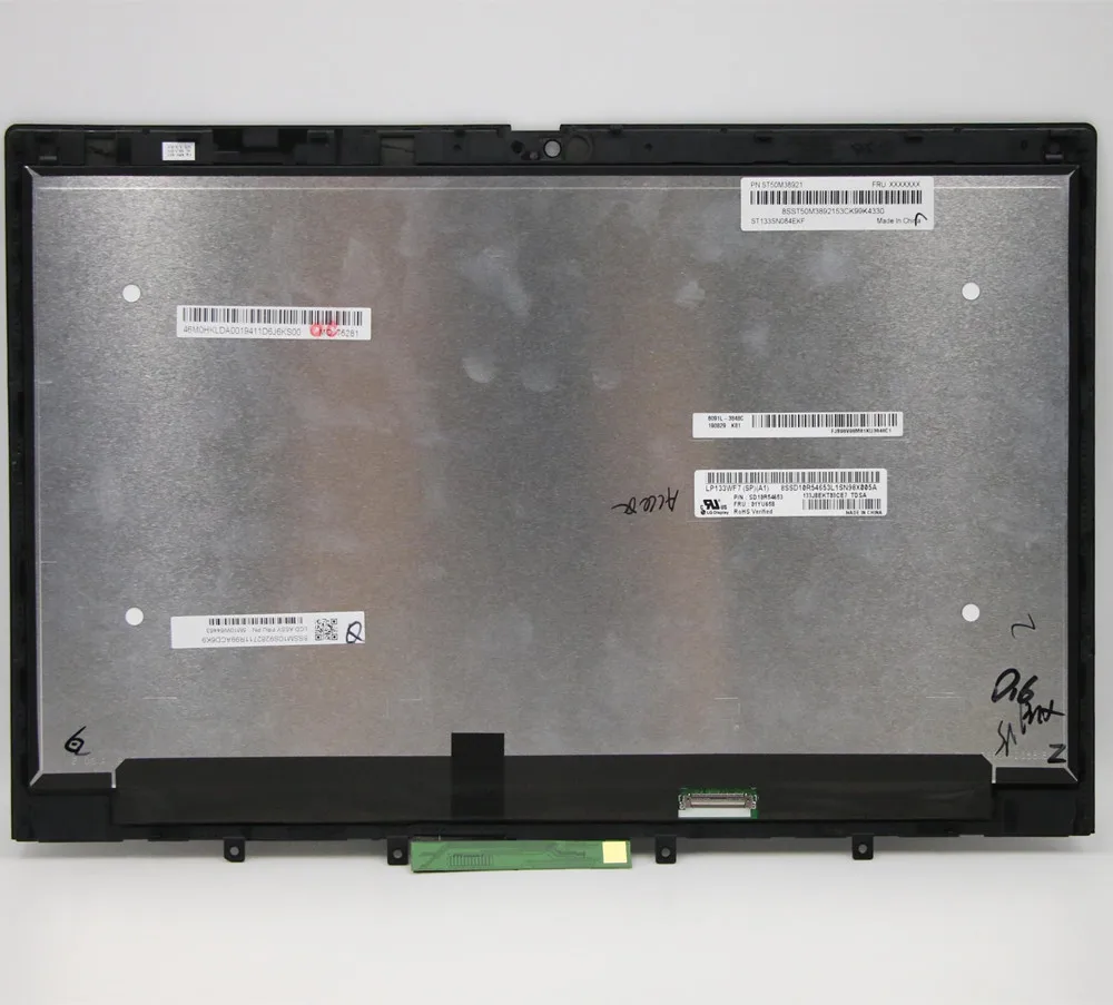 Imagem -02 - Touch Screen Matrix Laptop Lcd Assembly Panel para Lenovo Yoga Thinkpad L13 tipo 20r5 20r6 133