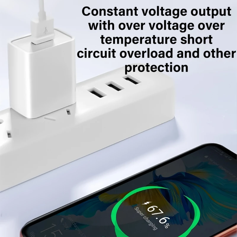 US Plug Adapter, International Travel Adapter 10.5W USB Fast Charging for US,Wall Plug for Cellphone P9JD