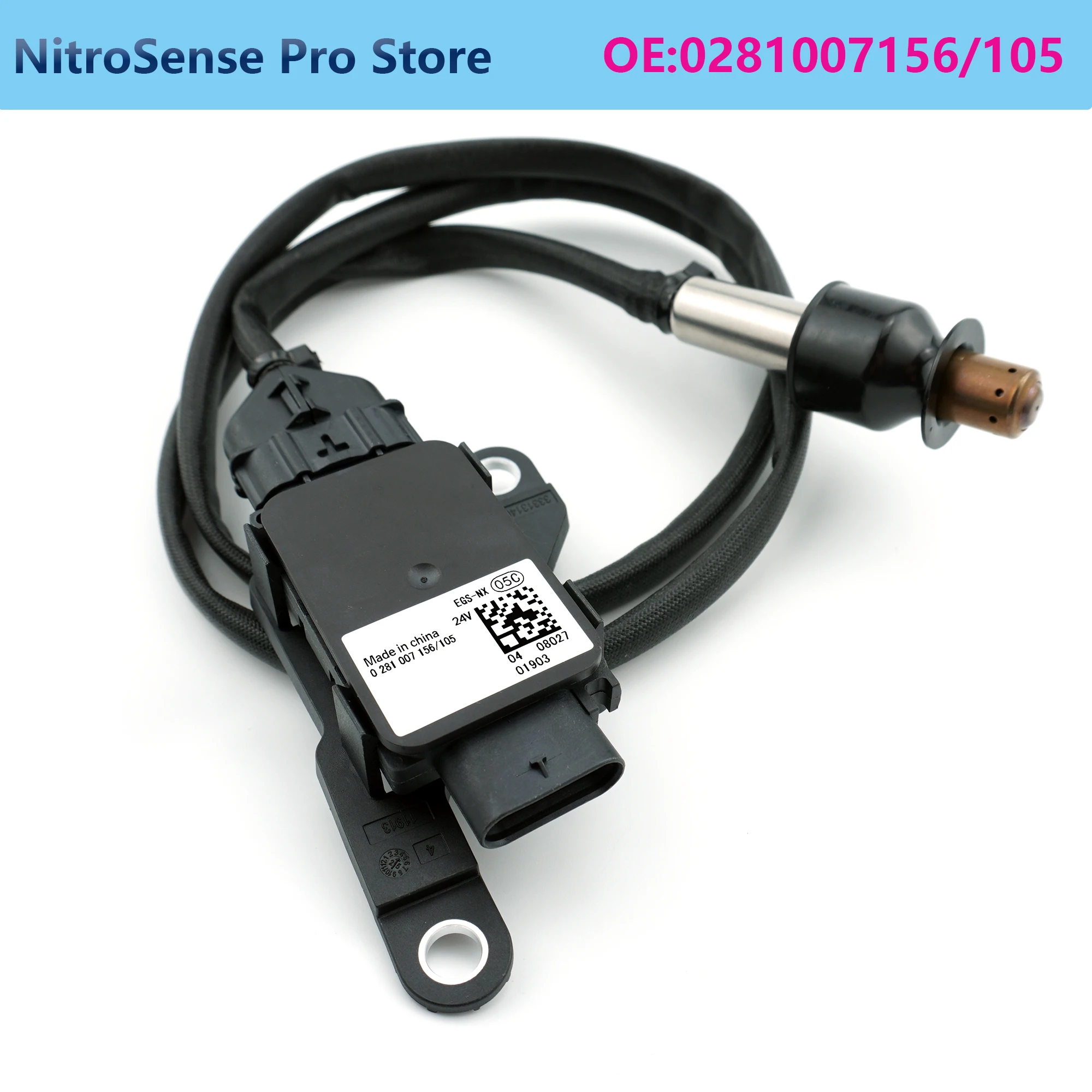 

For 0281007156 0281007105 Nieuwe Stikstofoxide Sensor Nox Sensor Voor Man Sinotruk Howo Wg1034121032