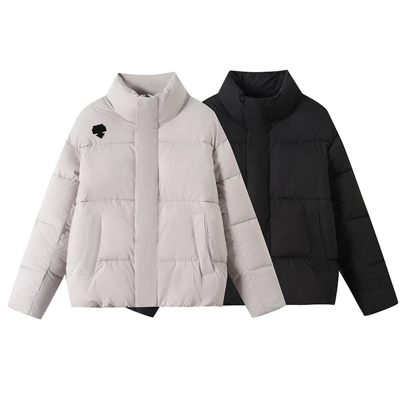 

25. осенне-зимняя новая утолщенная хлопковая куртка для спорта на открытом воздухе и отдыха. Универсальное хлопковое пальто с воротником-стойкой.