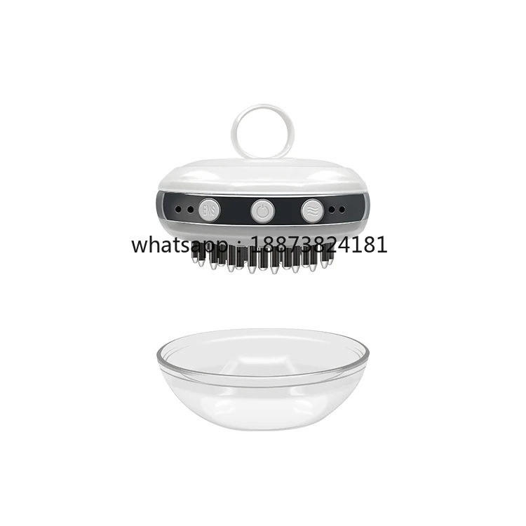

Electric Vibration Massage Comb Home Electric Scalp Massager Smooth Hair Growth Massage Comb fast shipping