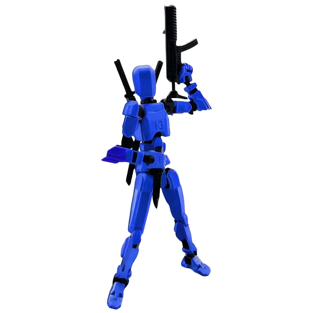 3rd Generation Lucky Dummy 13 Action Figure Titan Multi-articular Robot Toys 3D Printer Movable Anime Figure DIY Mannequin Toys