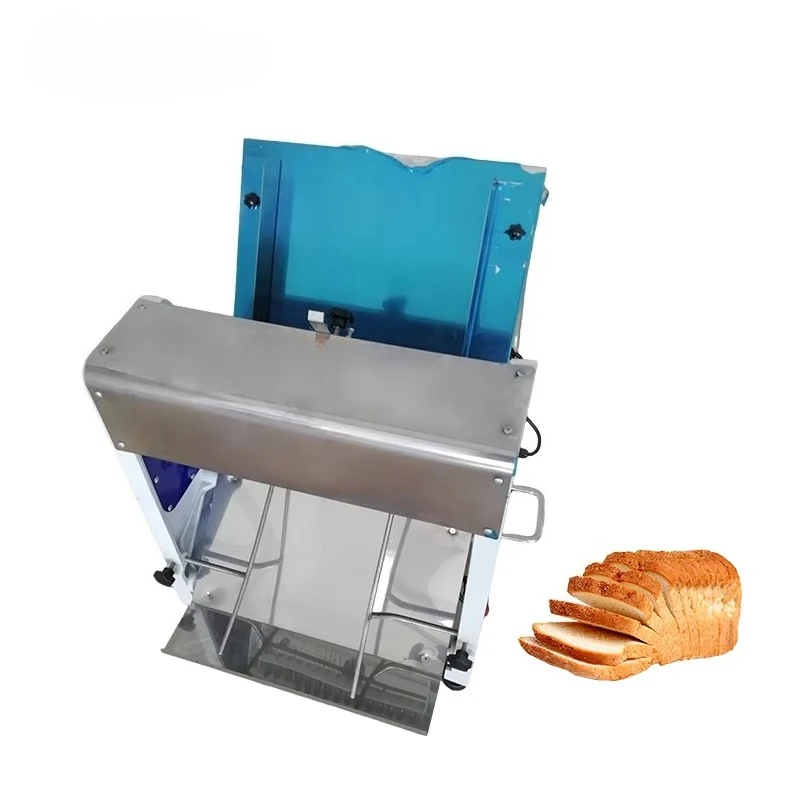 Adjustable Metal Hand Crank Bread Slicer with Scale Line
