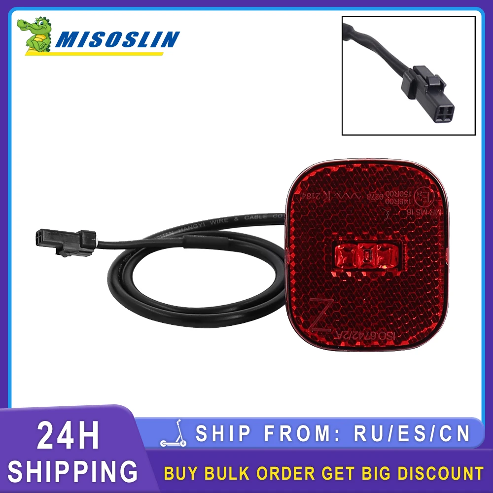 

Задний фонарь для Ninebot ZT3 Pro/ZT3/G3/F3/E3 E-Scooter, водонепроницаемый стоп-сигнал, фонарь заднего крыла, часть светодиодных ламп, аксессуары