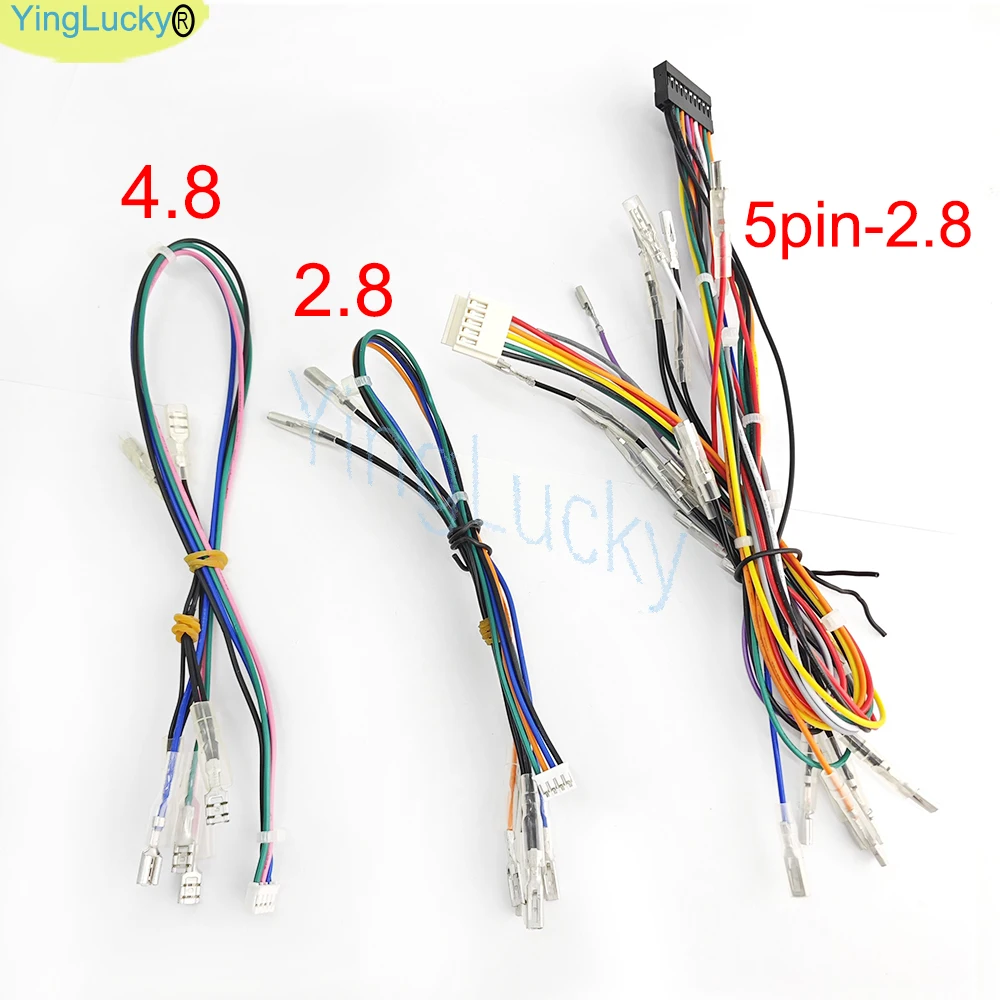Quick Connect 20-Pin Harness 0.11mm Connector for Hitbox PS4 Brook Fighting Stick Board Cables Touchpad Button Harness