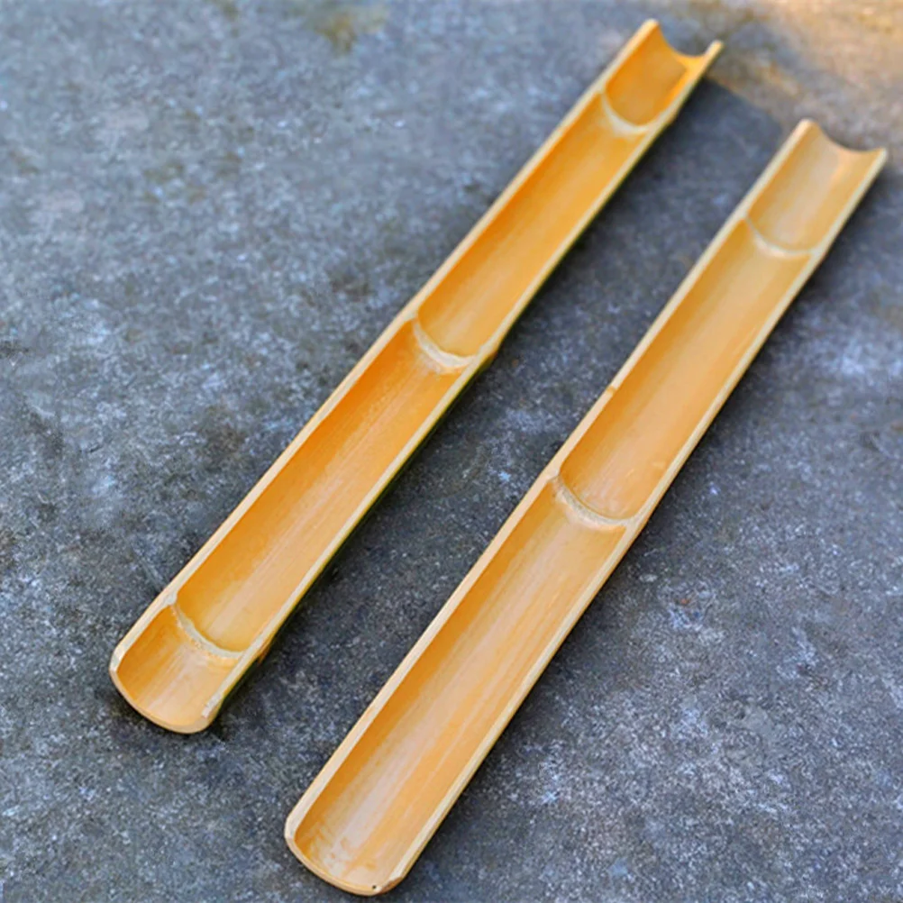 2 قطعة نافورة الخيزران قناة المياه لتقوم بها بنفسك حديقة في الهواء الطلق خزان الأسماك حوض السمك فناء ميزة المياه فناء نافورة نوافير في الهواء الطلق #6