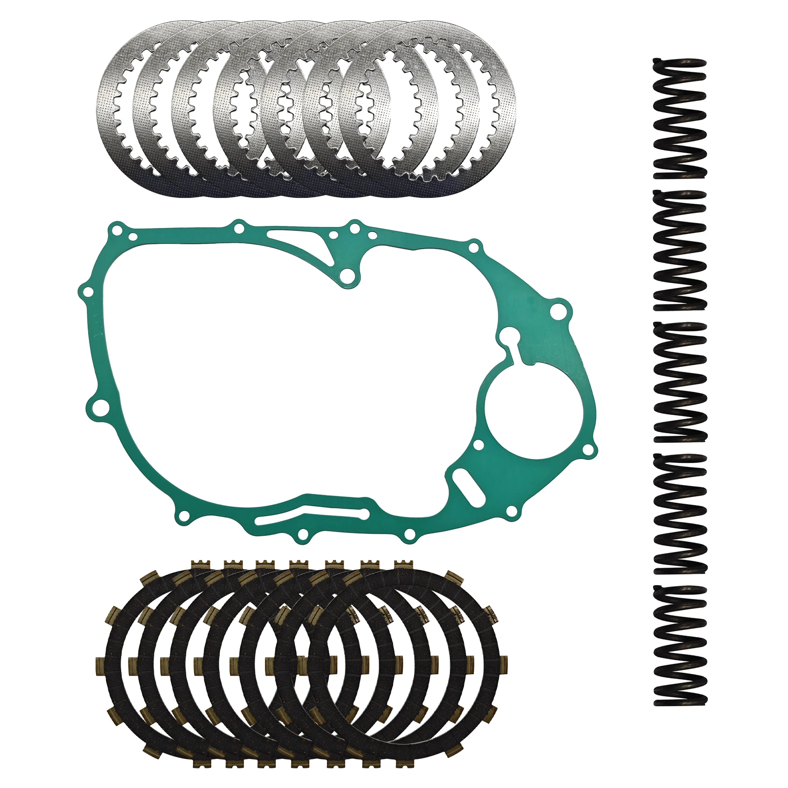 

Complete Clutch Kit Heavy Duty Springs and Gasket for Yamaha V Star 650 XVS650 Replacement OEM 3B6-W001G-00-00