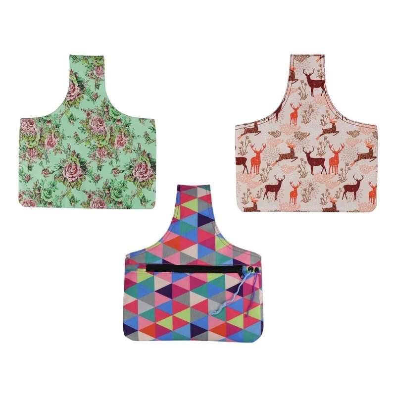 Borsa all'uncinetto Borsa per ricamo Borsa per cucito Borsa per maglieria Borsa da polso da Borsa per filati
