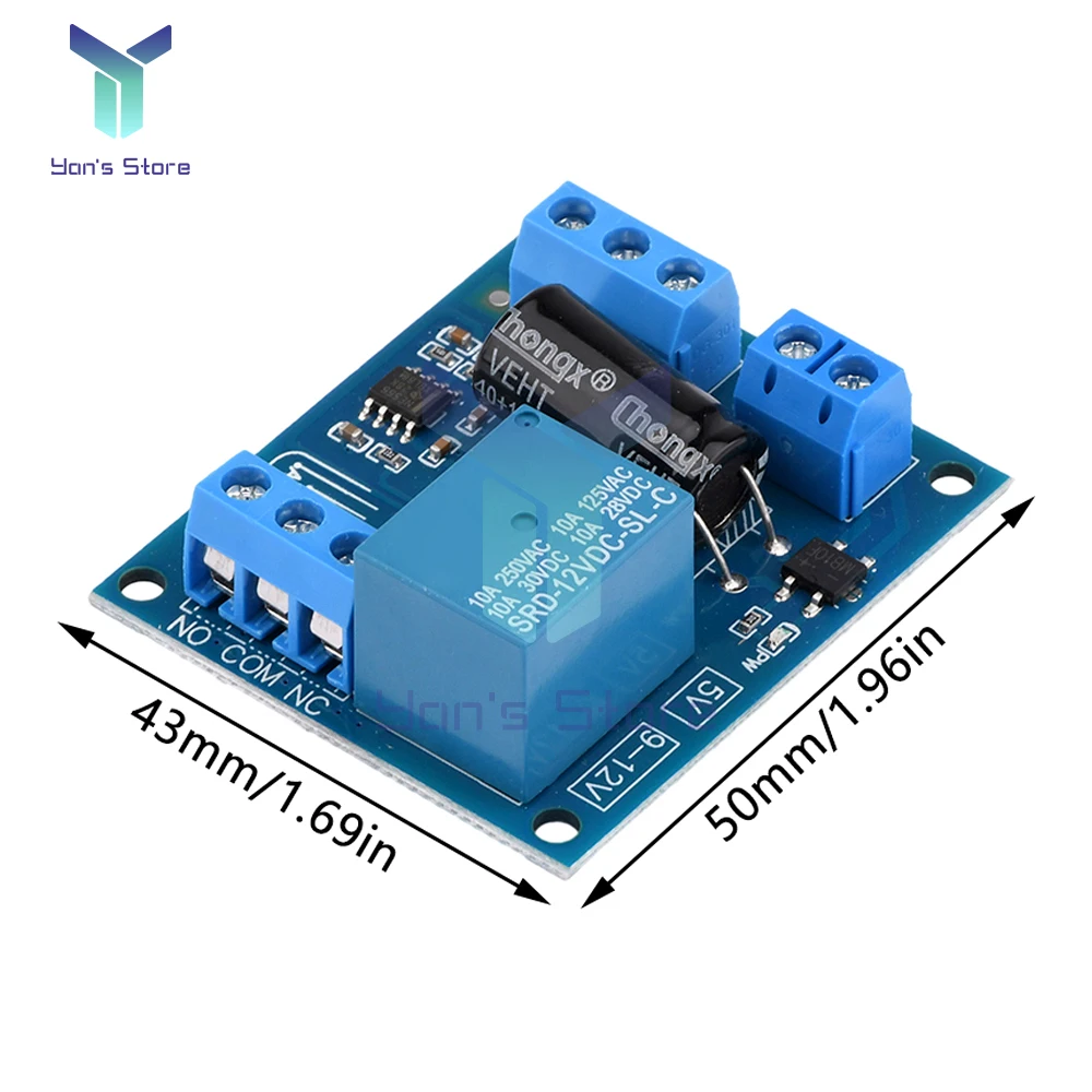 DC 12V Automatic Water Level Controller Module Liquid Sensor Switch Solenoid Valve Motor Pump Water Tank Control Relay Board