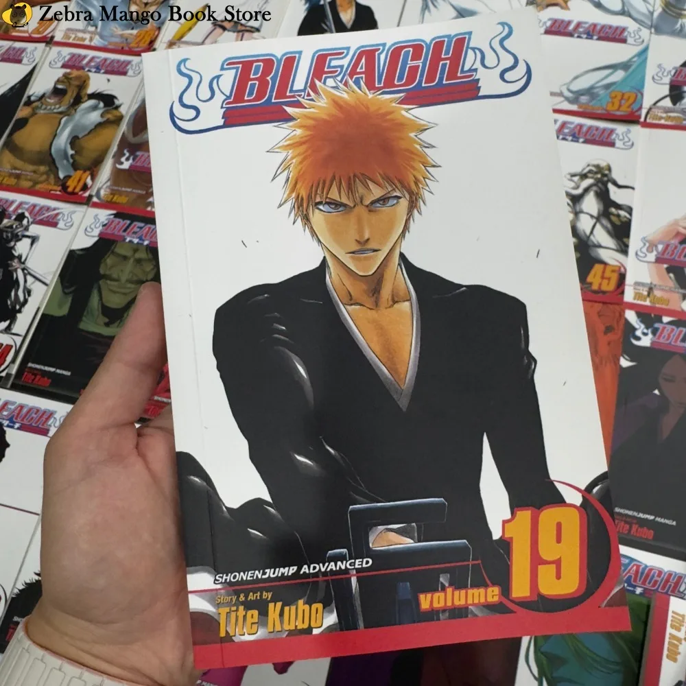 Volumen 19 Realm Bleach Cómic Kubo Taito BLEAC Japonés Adolescente Ciencia misteriosa Suspense Cómic Libro Fantasy Cómics en inglés