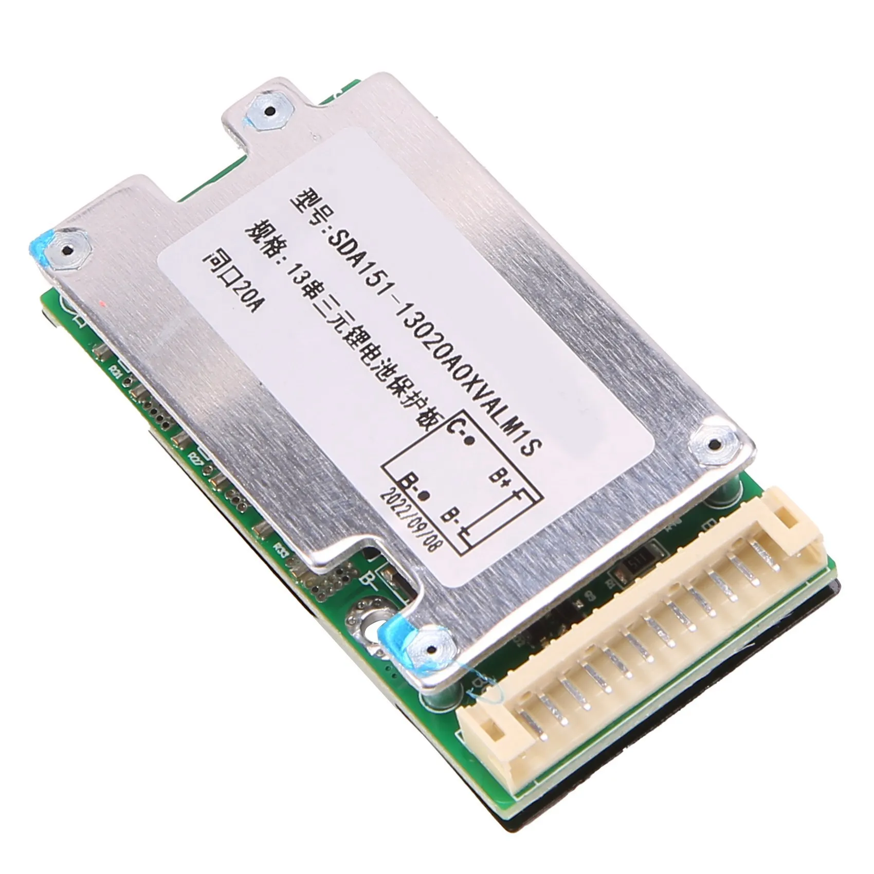 Li-Ion Lithium Batterij Bescherming Board Sda151 13S 48V 20a Elektrische Fiets Batterij Bms Board Ebike Batterij Balans