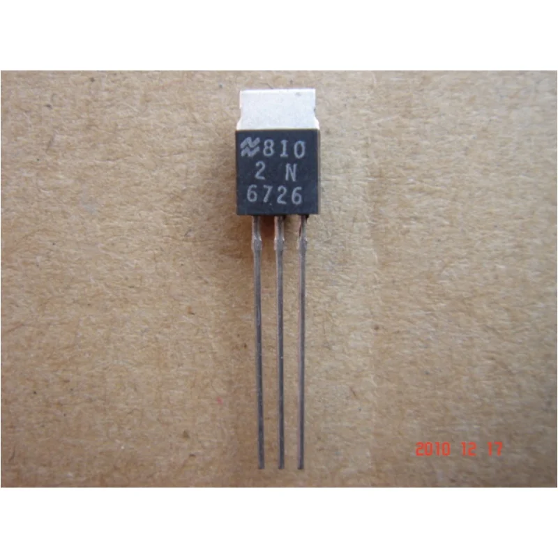 10pcs/lot 2N6726 with cooling transistor TO92 brand new original stock