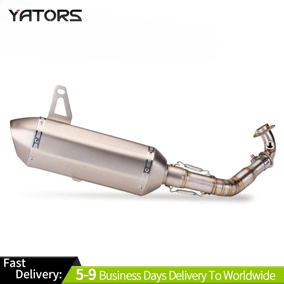 

Motorcycle Slip on Exhaust Muffler Mid-tube Gts300 for Piaggio Vespa Gts 250 Gts 300 2007-2017 18-20 Exhaust & Exhaust Systems