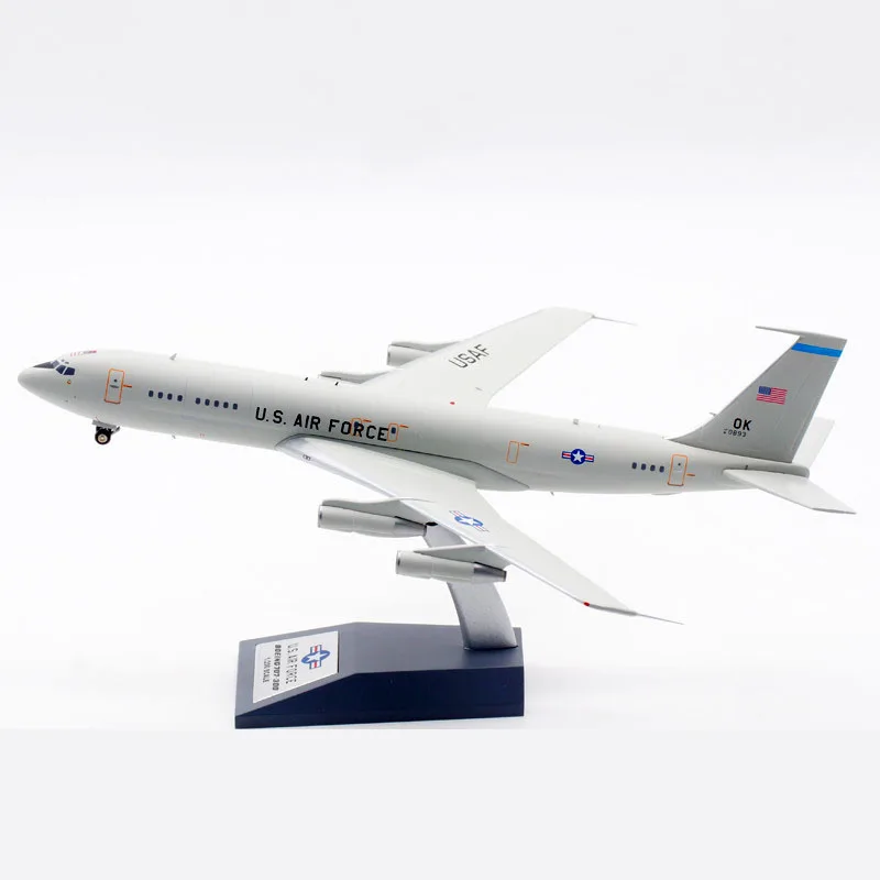 Diecast Inflight 1:200 Scale Aircraft Model Alloy US Air Force  707 TC-18E 81-0893 Pendulum Piece Collection Souvenir Gift