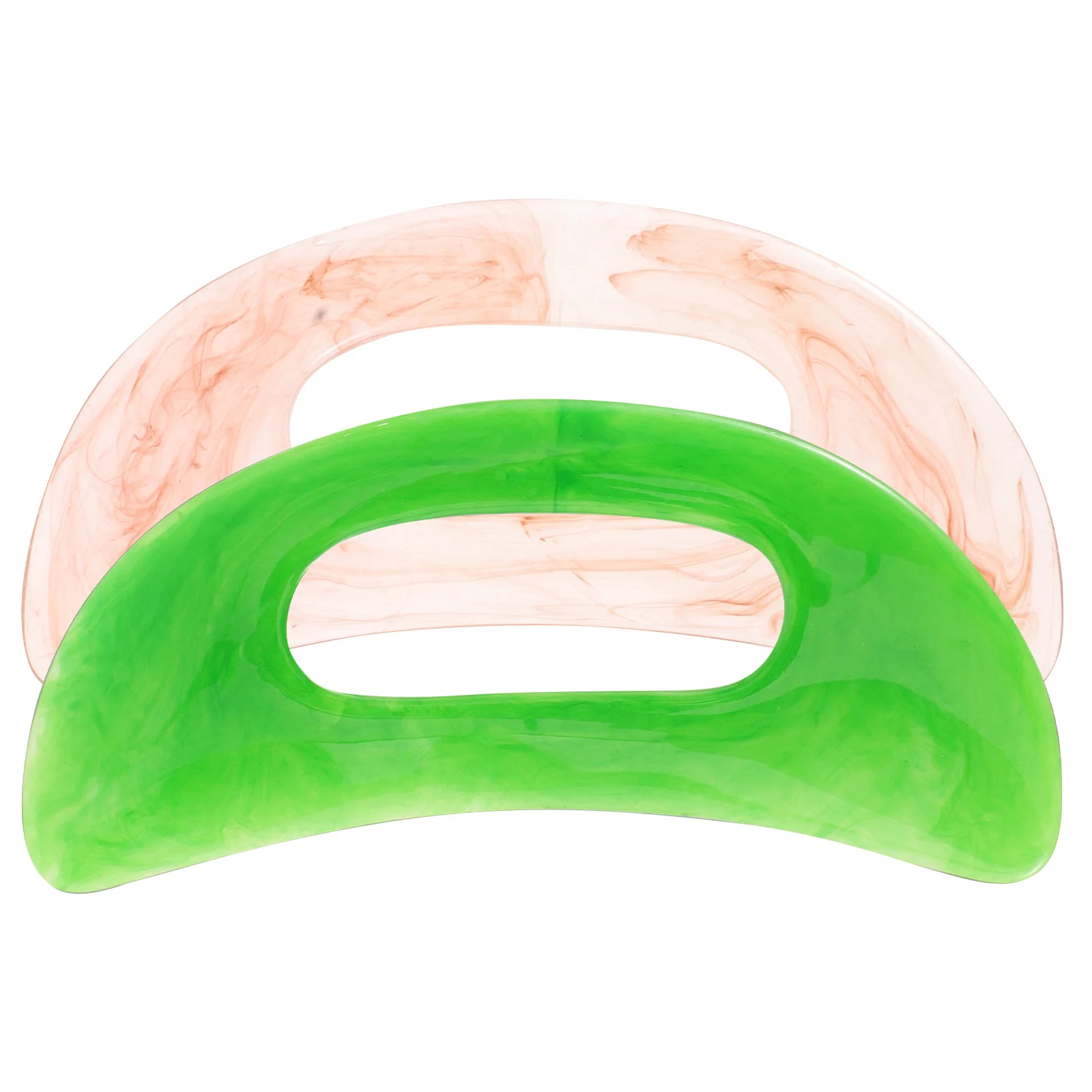 2 قطعة أداة تدليك كشط لوح Guasha تصميم إبداعي للجسم والوجه والرقبة للاسترخاء أداة تدليك العلاج المحمولة #1