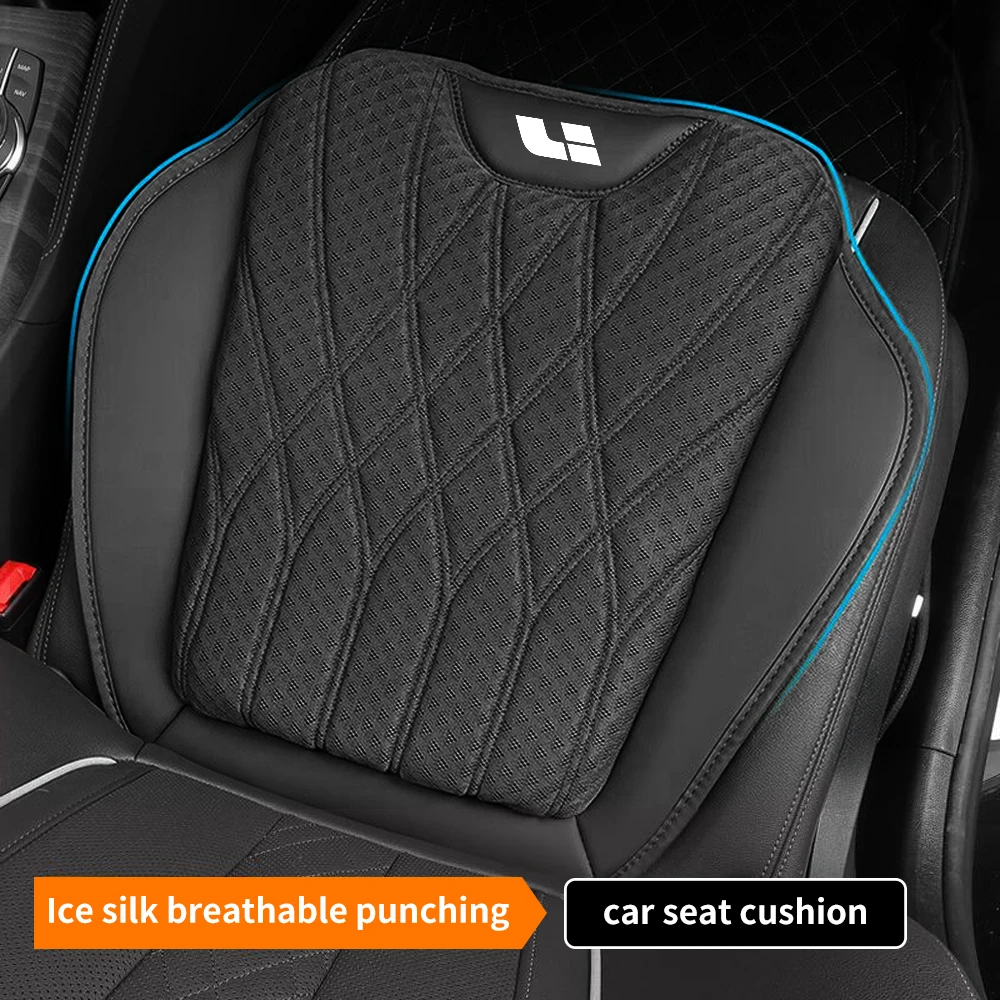 

Universal Car Seat Cushion Ice Silk Breathable Cover Interior Accessories for LEADING IDEAL L6 L7 L8 L9 Li ONE MEG Chair Cushion
