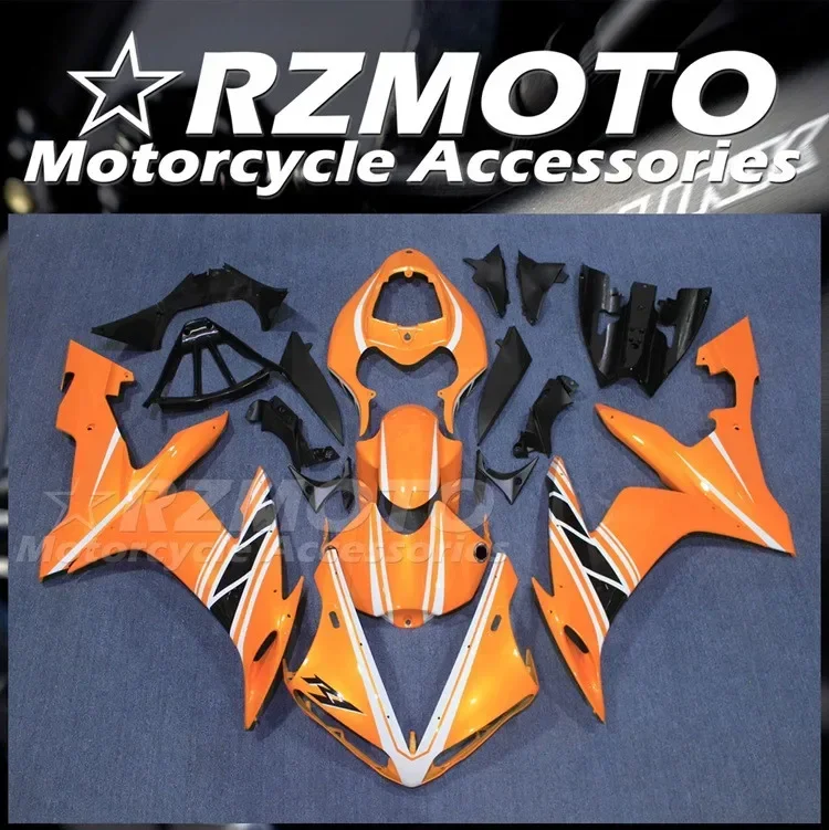 

4Gifts Injection Mold New ABS Motorcycle Fairings Kit Fit for YAMAHA YZF 1000 - R1 2004 2005 2006 04 05 06 Bodywork Set Orange