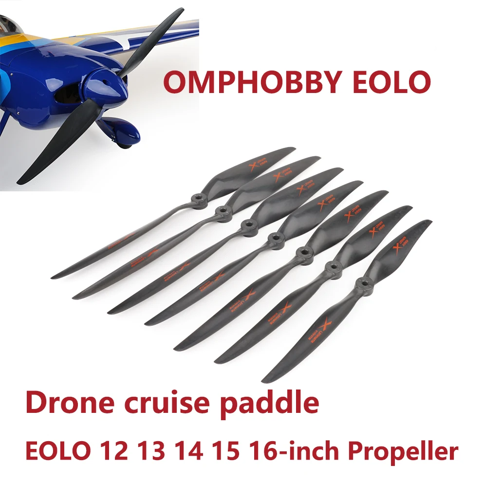 OMPHOBBY EOLO RC Helicopter Spare Parts Fixed-wing Paddle Drone Cruise Paddle EOLO 12 13 14 15 16-inch Propeller