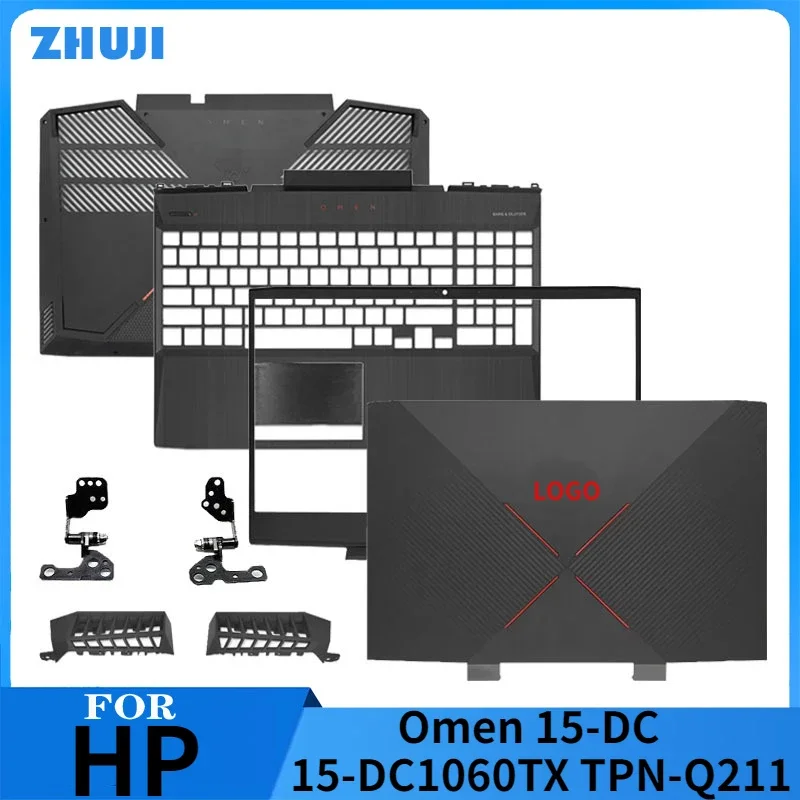 Новый воздуховыпускной отверстие для ноутбука HP Omen 15-DC 15-DC1060TX TPN-Q211, задняя крышка с ЖК-дисплеем, передняя панель, упор для рук, клавиатура, верхняя нижняя нижняя часть корпуса