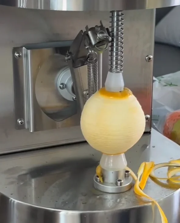 Automatic fruit peeling machine peeling orange machine lemon peeling machine citrus peeling machine