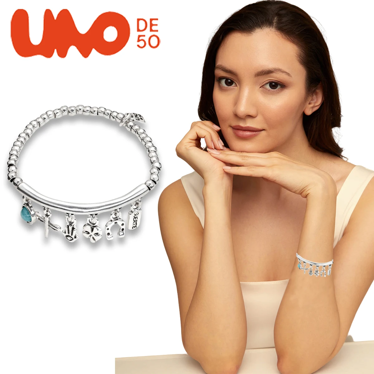 

UNODE50 Bracelet Spanish niche light luxury European and American personalized popular bracelet