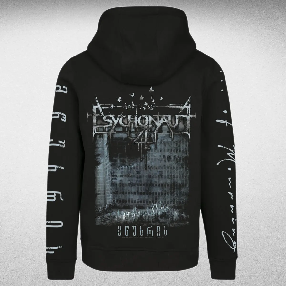 قتل الاكتئاب الأسود المعادن الفرقة Psychonaut4 الأجهزة الطرفية هوديس الرجال النساء فضفاض كنزة بمقاس كبير روك رول موضة البلوز