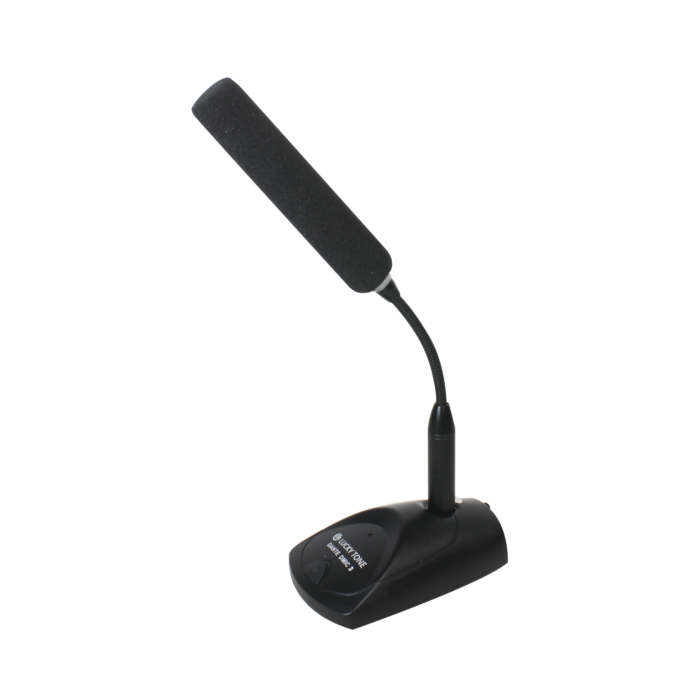 

Lucky Tone Dante Network Desktop Microphone with POE Power Supply for Conference System