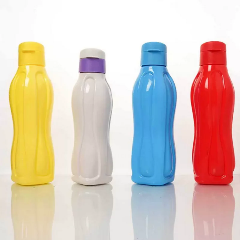 

Портативная пластиковая бутылка для воды емкостью 1100 мл, однотонная спортивная чашка для воды большой емкости, герметичный чайник для путешествий