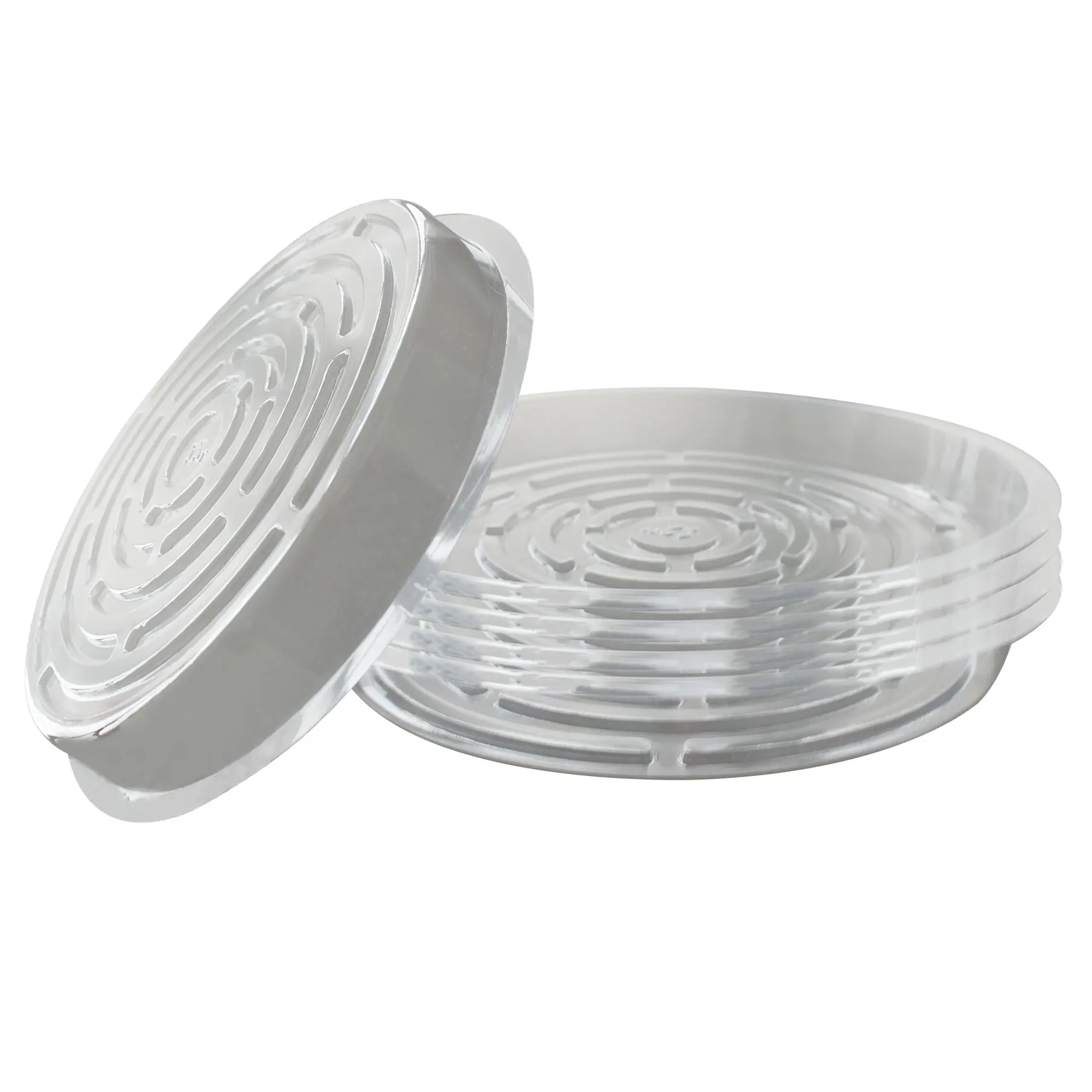 5 Pcs Plastic Plant Saucer Flower Trays 12 Inch Plastic Plant Saucer Drip Trays for Pot Indoors Outdoor