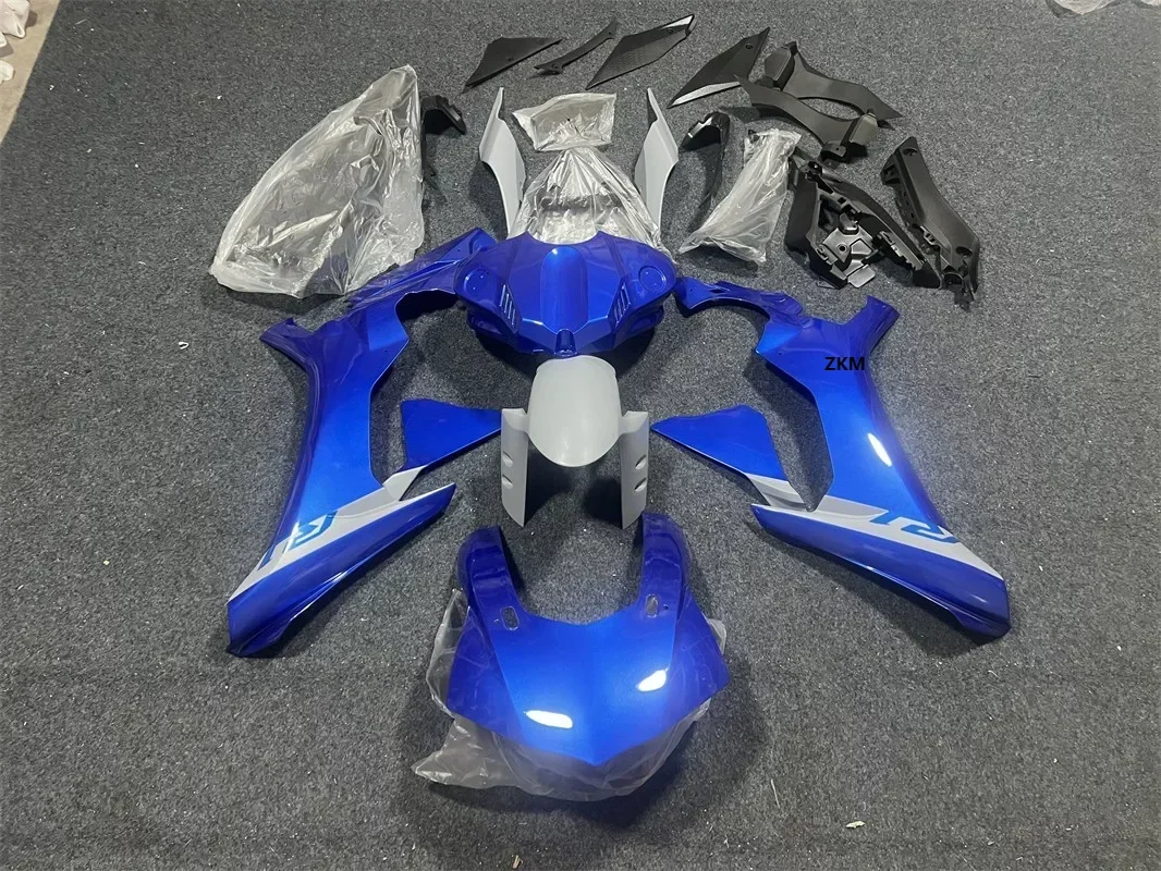 

4Gifts New ABS Motorcycle Fairings Kit Fit for YAMAHA YZF - R1 R1m 2015 2016 2017 2018 2019 15 16 17 18 19 Bodywork Set Blue