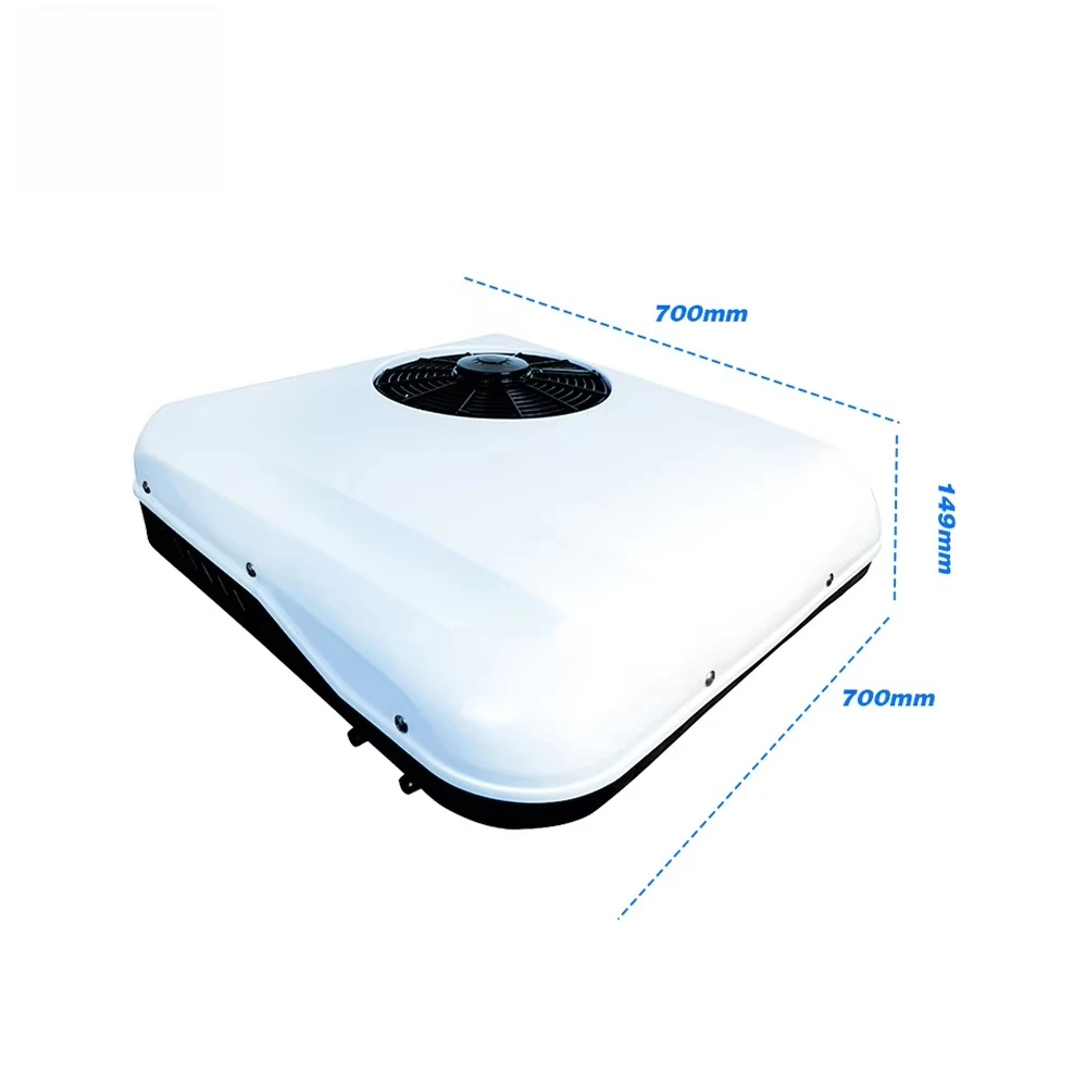 

Rapid Cooling and Heating All-in-One Rooftop Vehicle Battery Electric Automatic 24v Dc Air Conditioner for Car RV Truck
